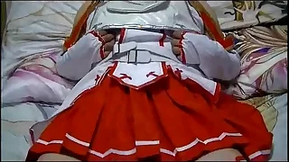 女装　コスプレ　crossdresser SAO アスナ